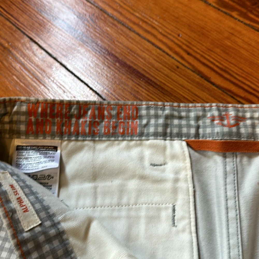 Gingham Gray and White Slim Cut - 32x34 - Picture 4 of 8